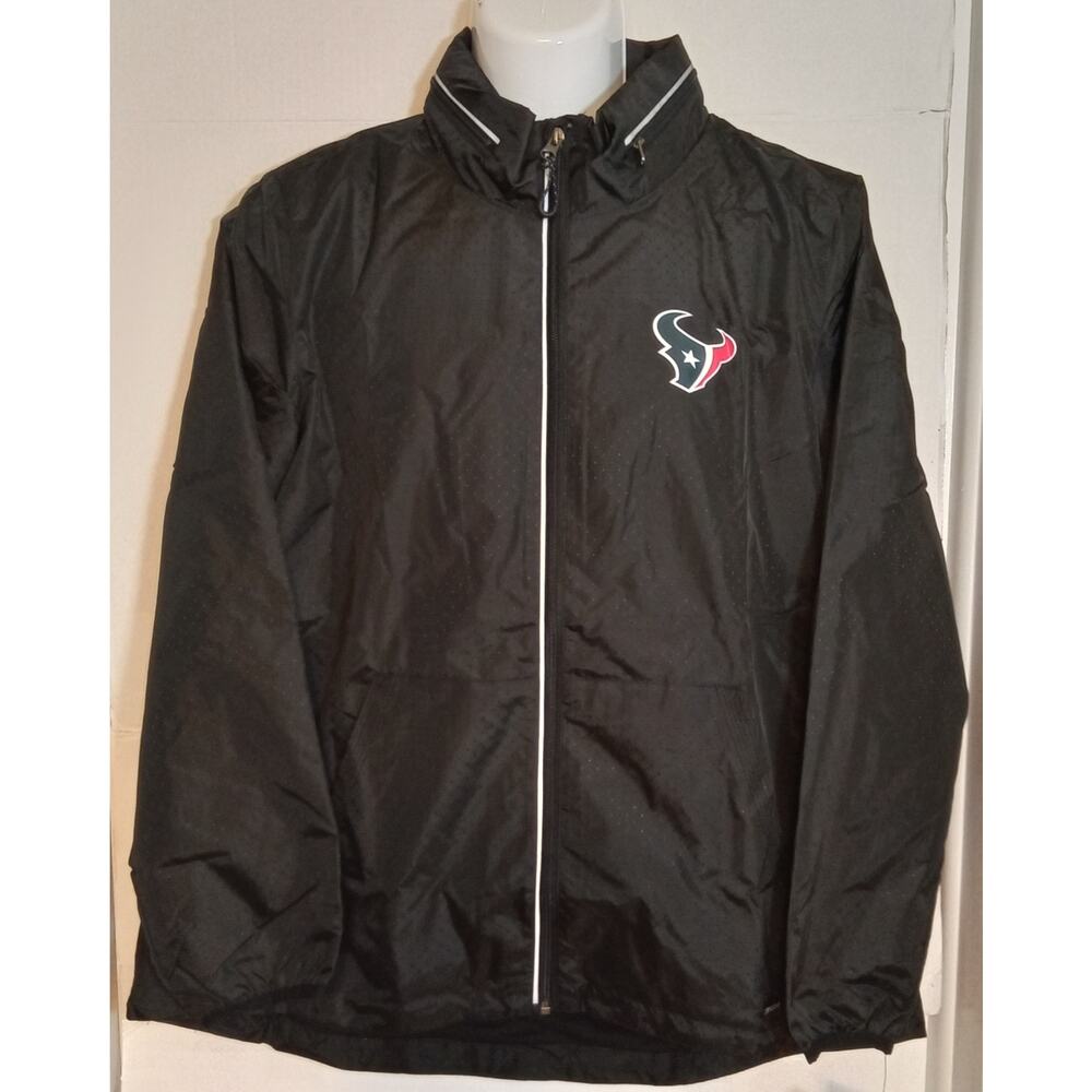 Houston Texans MSX By Michael Strahan Women's Wind Breaker Jacket Size XL